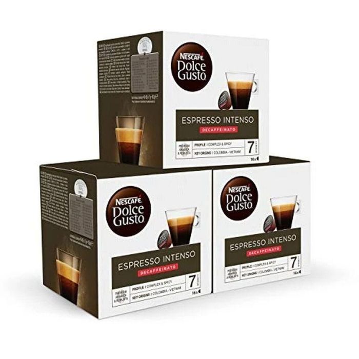 Cápsulas de Café Nestlé INTENSO DESCAF