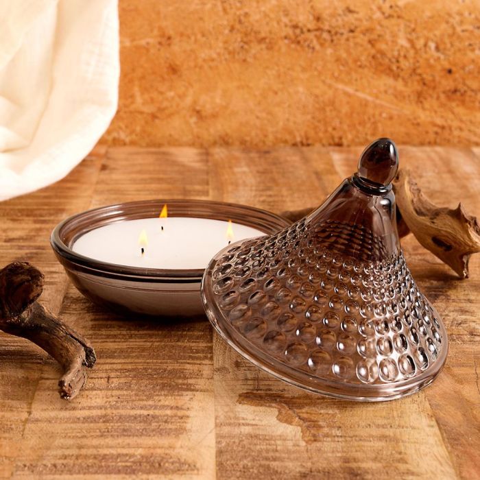 Home Deco Factory Vela Perfumada Tajín Vidrio, Colección Mirage, Vidrio Máquina 5 Home Deco Factory Vela Perfumada Tajín Vidrio, Colección Mirage, Vidrio Máquina 5