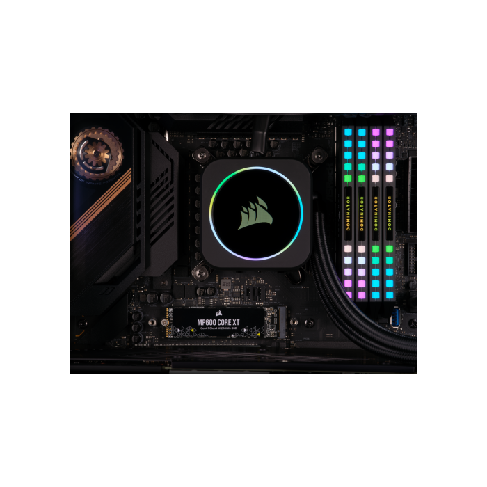 Corsair MP600 CORE XT M.2 2000 GB PCI Express 4.0 QLC 3D NAND NVMe 10 Corsair MP600 CORE XT M.2 2000 GB PCI Express 4.0 QLC 3D NAND NVMe 10