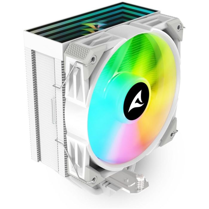 Sharkoon A40 Refrigerador de Aire para CPU RGB Blanco - Ventilador de 12 cm, 500-1800 RPM, 121.55 m³/h, TDP 230W 4 Sharkoon A40 Refrigerador de Aire para CPU RGB Blanco - Ventilador de 12 cm, 500-1800 RPM, 121.55 m³/h, TDP 230W 4