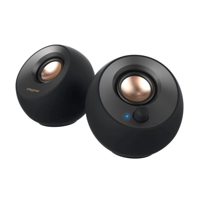 Creative Labs Pebble V2 Loudspeaker 2-Way Black Wired 8 W Creative Labs Pebble V2 Loudspeaker 2-Way Black Wired 8 W