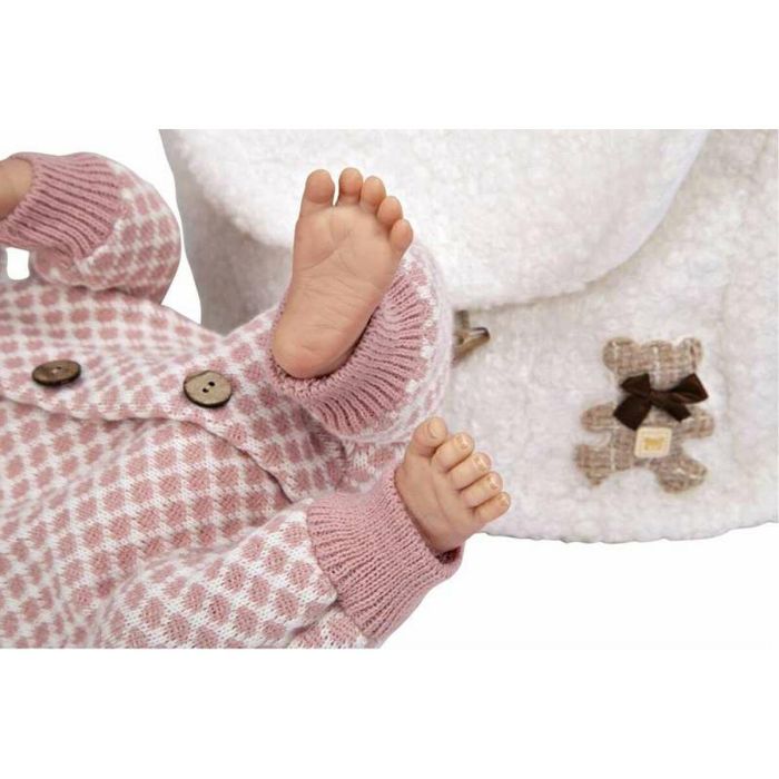 Muñeca reborn manuela con bolso y cojin 40 cm cuerpo blando 13 Muñeca reborn manuela con bolso y cojin 40 cm cuerpo blando 13
