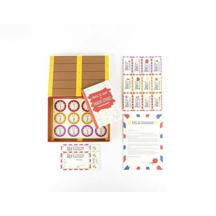 Asmodee AUC3770006210143 Kit de supervivencia para padres agotados: Ala de cumpleaños única, color único 1