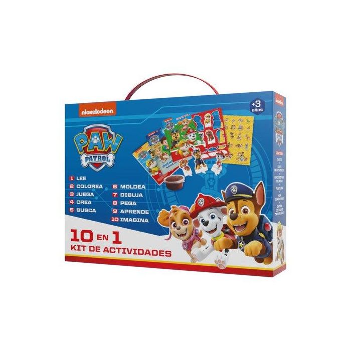 Juego Imagiland Maletin 10 En 1 Patrulla Canina