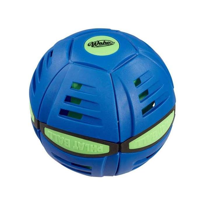 Pelota wahu phlat ball. lanza como disco y recoge como pelota. 24x6x27 cm - modelos surtidos 2