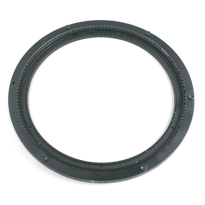 ALK Geos Mecanismo Giratorio Muebles Carga 300Kg Diámetro 320mm Aluminio Negro con Bolas de Acero
