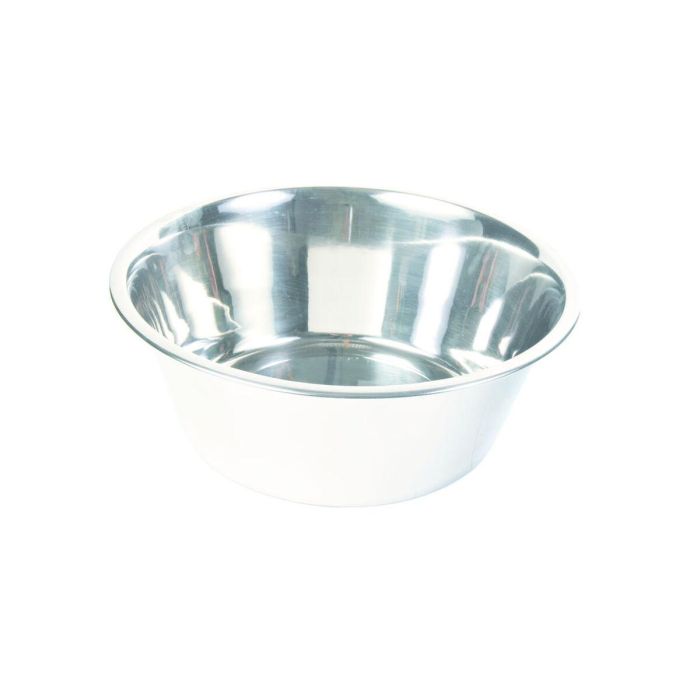Comedero para Mascotas Trixie Acero Inoxidable 4,5 L Plateado 0 Comedero para Mascotas Trixie Acero Inoxidable 4,5 L Plateado 0