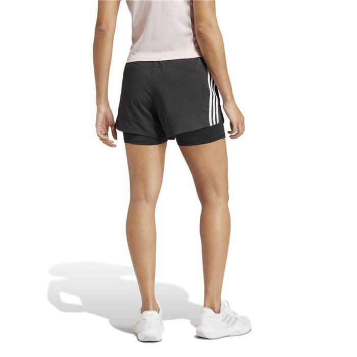 Pantalones Cortos Deportivos para Mujer Adidas Pacer Negro 4