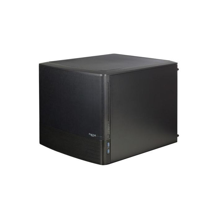 Fractal Design Node 804 Carcasa Negra Mini-Tower Micro ATX/Mini-ITX, compatible AIO, 3 ventiladores 120mm, 8 HDD/2 SSD