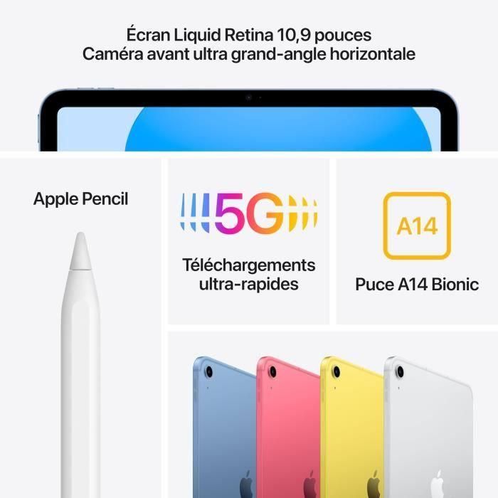 APPLE iPad (2024) - 10,9'' - WiFi + Cellular - 64 GB - Azul 2 APPLE iPad (2024) - 10,9'' - WiFi + Cellular - 64 GB - Azul 2