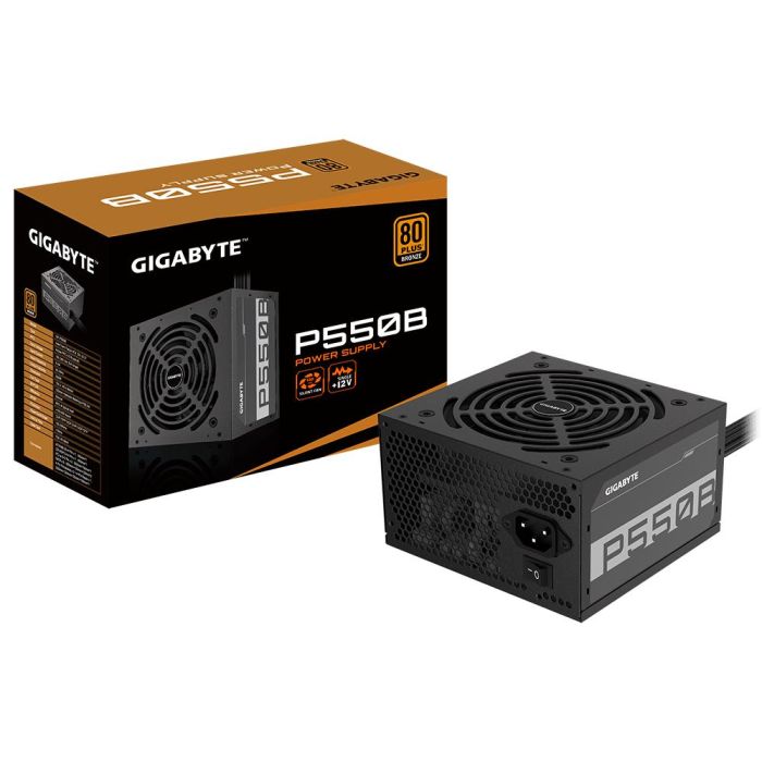 Gigabyte P550B unidad de fuente de alimentación 550 W 20+4 pin ATX ATX Negro 4 Gigabyte P550B unidad de fuente de alimentación 550 W 20+4 pin ATX ATX Negro 4
