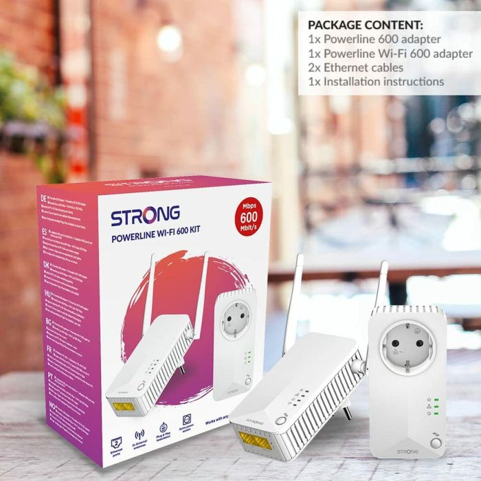Amplificador Wifi STRONG POWERLWF600DUOEUV2 Blanco 7 Amplificador Wifi STRONG POWERLWF600DUOEUV2 Blanco 7
