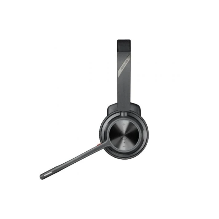 Poly Voyager 4310 Auricular Inalámbrico con Micrófono, Adaptador BT700 y Base de Carga, Bluetooth, Negro