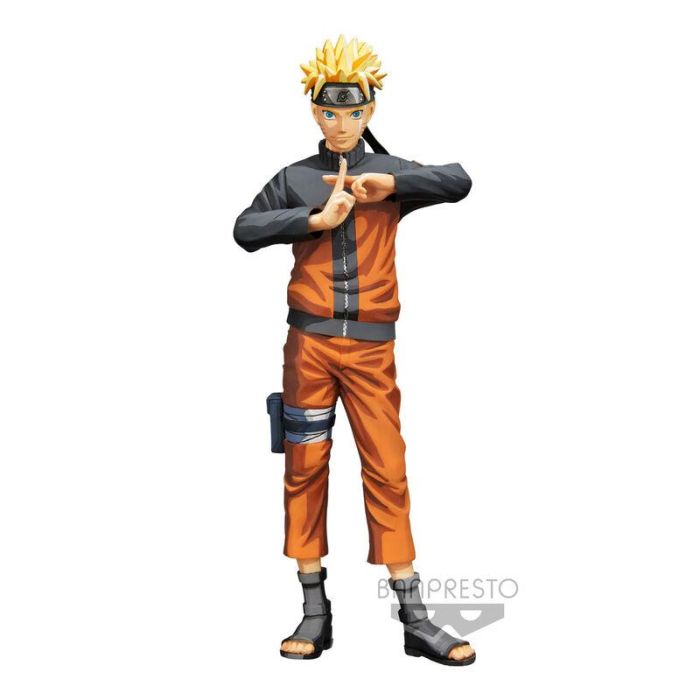 BANPRESTO Figura Uzumaki Naruto Grandista Nero Naruto Shippuden 27cm