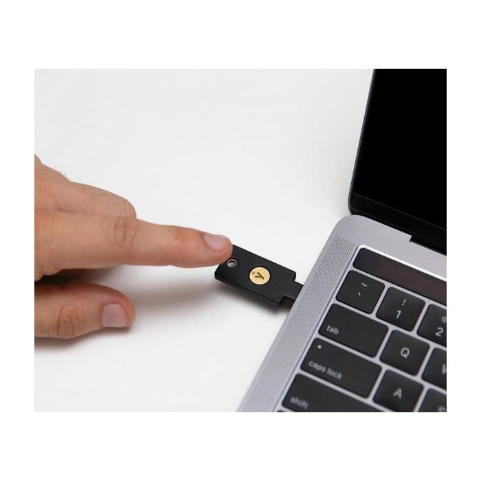 Yubico YubiKey 5C NFC Llave de Seguridad Hardware Multi-Protocolo FIDO2 U2F PIV para Autenticación de Dos Factores y Sin Contraseña Anti-Phishing 11