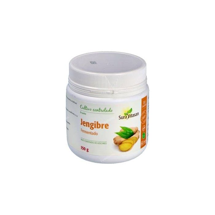 SURA VITASAN Jengibre Fermentado 150g - Ayuda digestión y sistema inmune