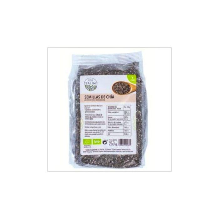ECO SALIM Semillas de Chía Bio Veganas 250g - Agricultura Ecológica