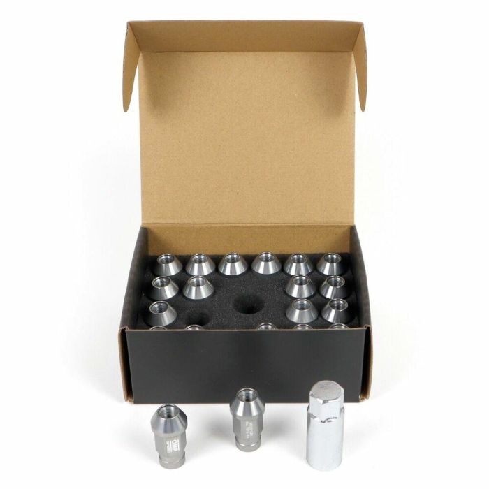 Set Tuercas OMP 7075 M12 x 1,25 40 mm 20 uds Antracita 2 Set Tuercas OMP 7075 M12 x 1,25 40 mm 20 uds Antracita 2