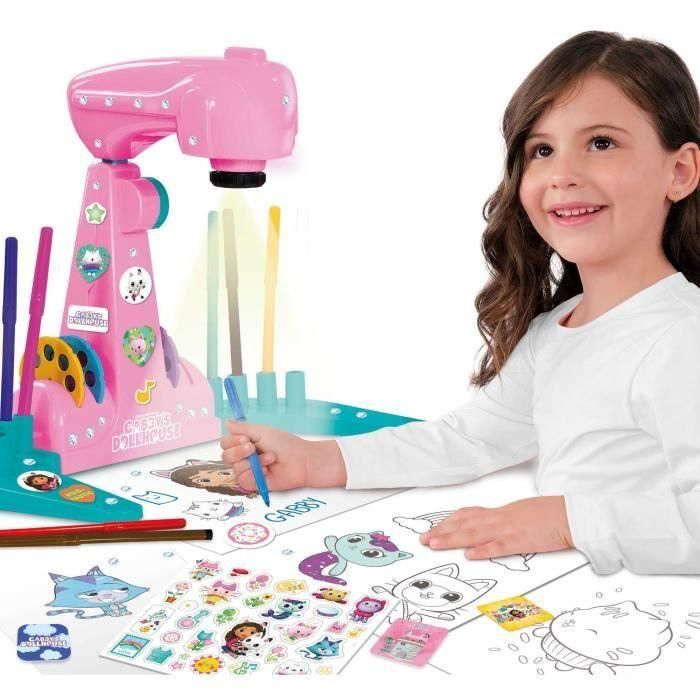 Proyector de dibujo la casa de muñecas de gabby.incluye 32 imagenes. 1 Proyector de dibujo la casa de muñecas de gabby.incluye 32 imagenes. 1