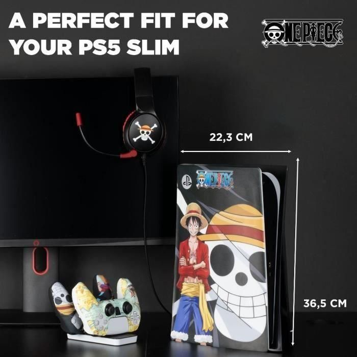 Funda de silicona para PlayStation 5 Slim - One Piece - Accesorio - PS5 5 Funda de silicona para PlayStation 5 Slim - One Piece - Accesorio - PS5 5