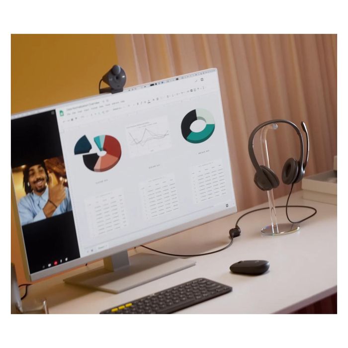 Logitech H390 Auriculares USB para Ordenador con Micrófono con Cancelación de Ruido 6