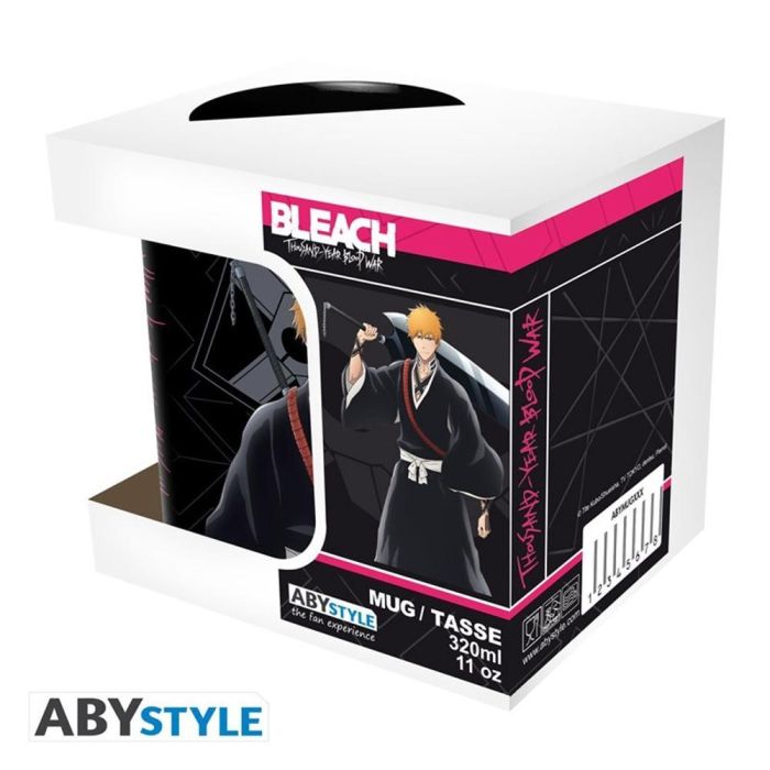 Abystyle Taza de Cerámica Bleach: Thousand-Year Blood War - Ichigo vs Ishida, 320 ml, apta microondas y lavavajillas