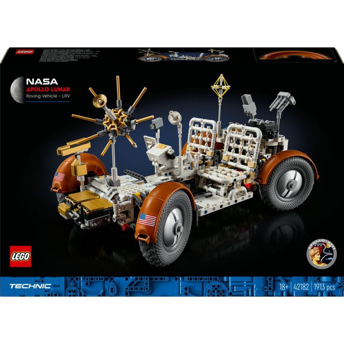 LEGO 42182 Technic Vehículo de Exploración Lunar Apollo de la NASA - LRV Space Rover para Adultos 0 LEGO 42182 Technic Vehículo de Exploración Lunar Apollo de la NASA - LRV Space Rover para Adultos 0