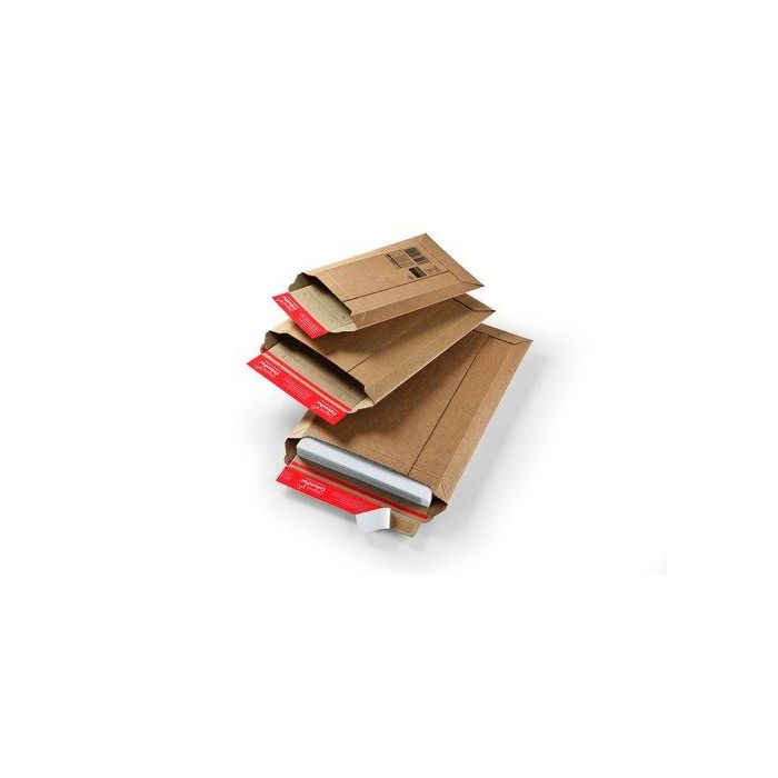 Sobre-Bolsa Colompac 250X351X35 Carton Corrugado C/Fuelle Caja De 100