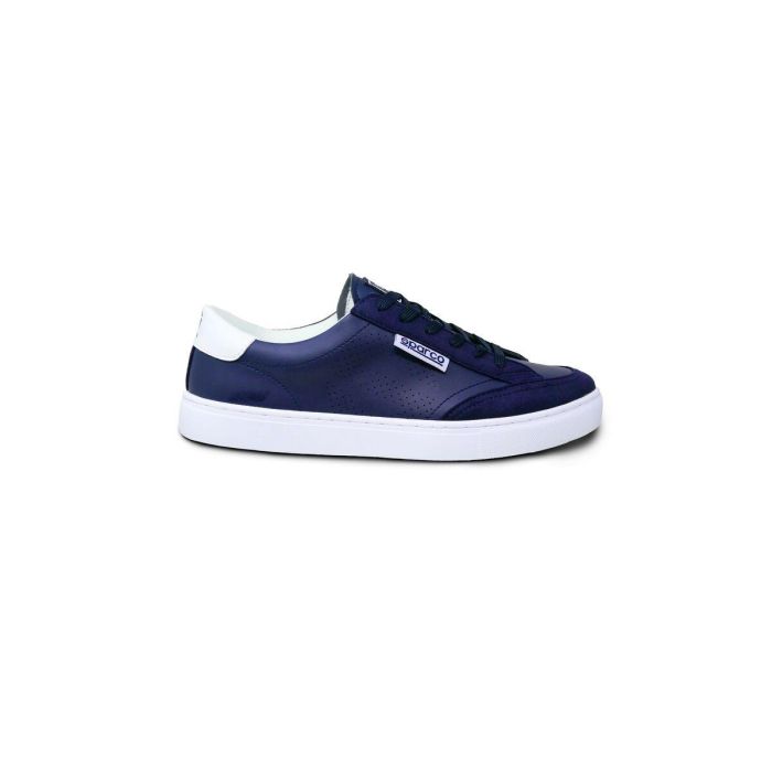 Sparco S0012B340BM Zapatillas S-Time Azules Talla 40 Piel Sintética Goma Comfort Elegantes Casual Deportivas 1