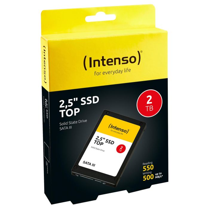 Intenso Disco Duro Interno Sólido SSD 2TB 2.5" SATA III 1