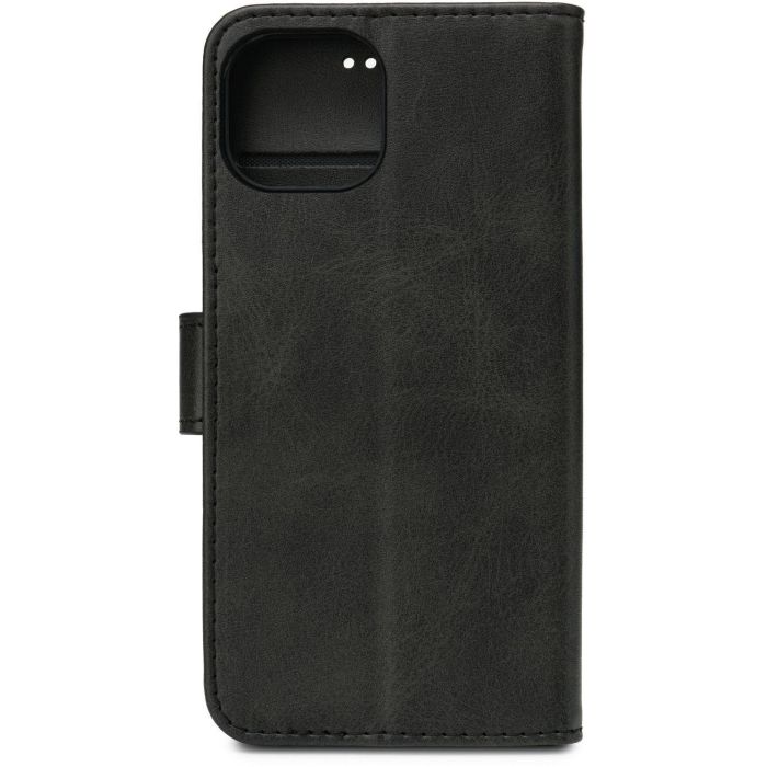 eSTUFF Funda Piel PU Billetera para iPhone 16e/14 WALES - Negra con 3 Tarjetas y Soporte 1 eSTUFF Funda Piel PU Billetera para iPhone 16e/14 WALES - Negra con 3 Tarjetas y Soporte 1