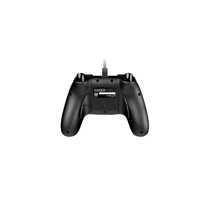 Krom NXKROMKSR Kaiser Gamepad con Cable USB Negro Analógico/Digital para PC, PlayStation 4, PlayStation 3, 12 Botones, Palancas Configurables 3 Krom NXKROMKSR Kaiser Gamepad con Cable USB Negro Analógico/Digital para PC, PlayStation 4, PlayStation 3, 12 Botones, Palancas Configurables 3