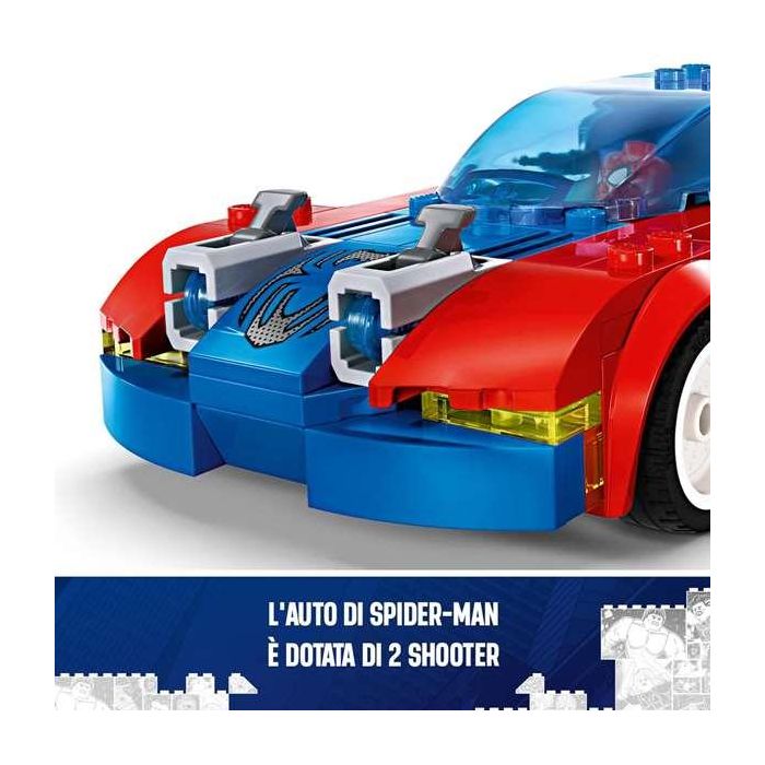 Juego de construccion coche de carreras de spider-man y duende verde venomizado lego marvel 7 Juego de construccion coche de carreras de spider-man y duende verde venomizado lego marvel 7