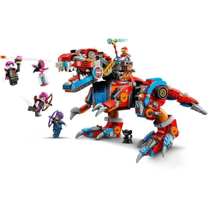 Lego 71484 Set de Construcción DREAMZzz Robot Dinosaurio C-Rex de Cooper con Minifigura T. rex o Pterodáctilo 3