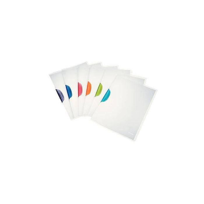Leitz Dossier Colorclip Magic Pp 450 Micras A4 Surtidos -6 Ud- Leitz Dossier Colorclip Magic Pp 450 Micras A4 Surtidos -6 Ud-