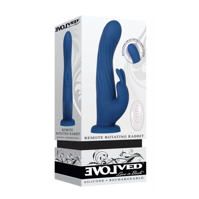 Vibrador Punto G Evolved Rabbit Azul 9