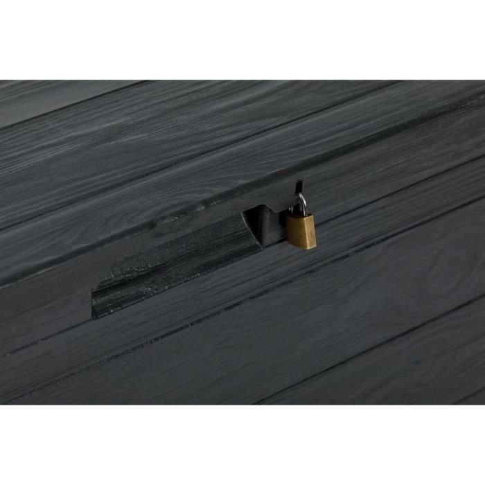 5five - Baúl gris madera de 280 l 5 5five - Baúl gris madera de 280 l 5