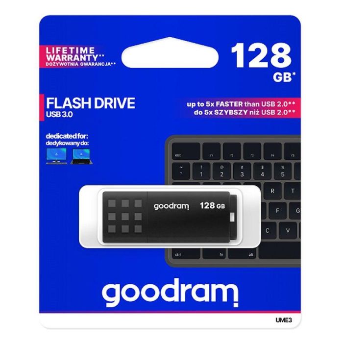Memoria USB GoodRam UME3 Negro 128 GB 3