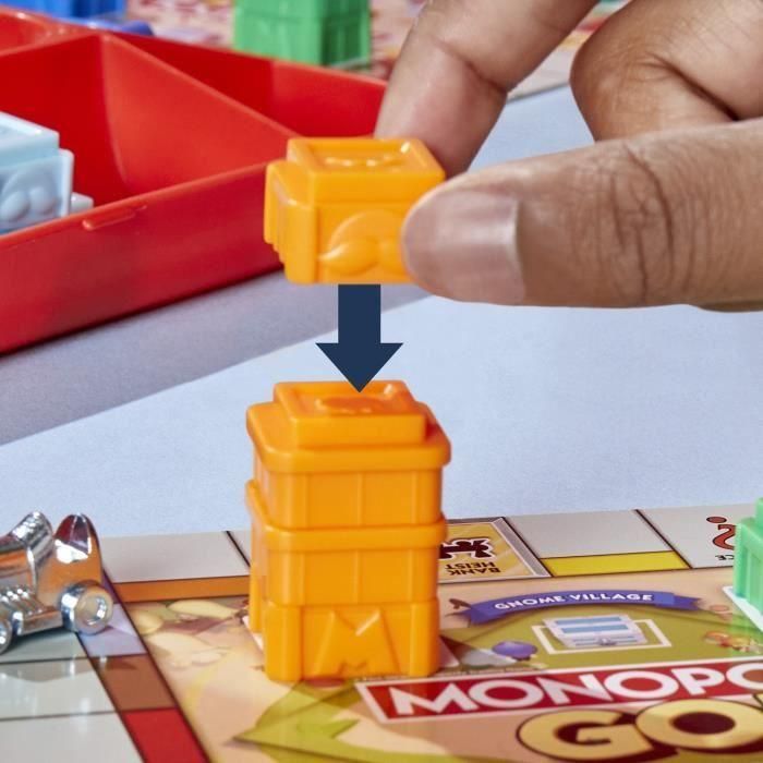 Monopoly Go, Juego de mesa a partir de 8 años, Juego de mesa familiar 4 Monopoly Go, Juego de mesa a partir de 8 años, Juego de mesa familiar 4