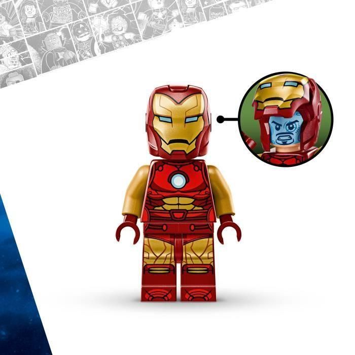 Armadura Robótica Iron Man Vs. Ultrón 76307 Lego Super 3 Armadura Robótica Iron Man Vs. Ultrón 76307 Lego Super 3