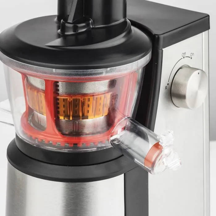 Hkoenig GSX12 Extractor de Jugo Vertical - 52 rpm - Acero Inoxidable - 400W 5