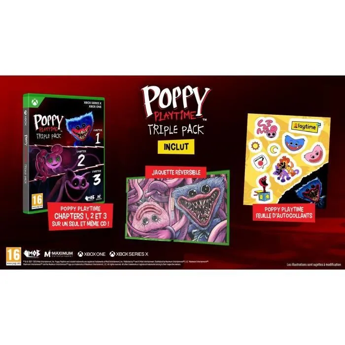 Just For Games Poppy Playtime Triple Paquete de juegos para Xbox Series X 1