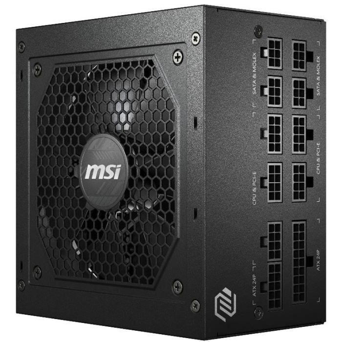 MSI MAG A650GL Fuente de Alimentación 650W 80 PLUS Bronze, Totalmente Modular, ATX - 306-7ZP8C11-CE0 2 MSI MAG A650GL Fuente de Alimentación 650W 80 PLUS Bronze, Totalmente Modular, ATX - 306-7ZP8C11-CE0 2