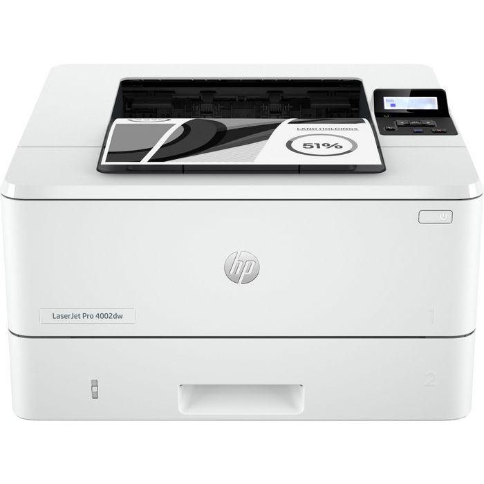 HP 2Z606F Impresora Láser Monocromo LaserJet Pro 4002DW WiFi Dúplex Automática 40 ppm Blanca con HP Wolf Pro Security 0 HP 2Z606F Impresora Láser Monocromo LaserJet Pro 4002DW WiFi Dúplex Automática 40 ppm Blanca con HP Wolf Pro Security 0