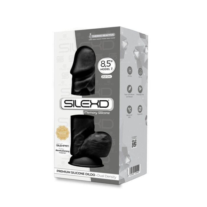 Dildo Silexd Negro 2 Dildo Silexd Negro 2