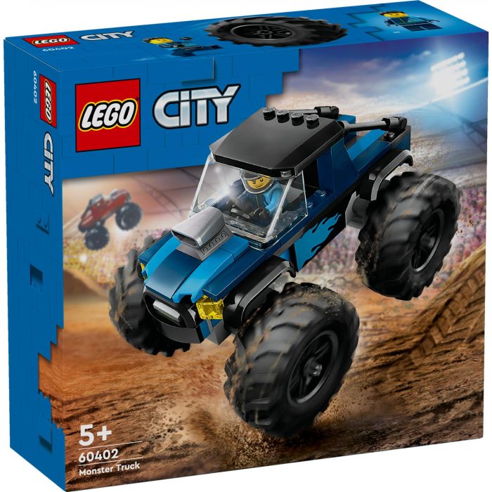 Lego Juego de Construcción Monster Truck Azul - Serie Lego City - Edad Recomendada: 5+ Años 9