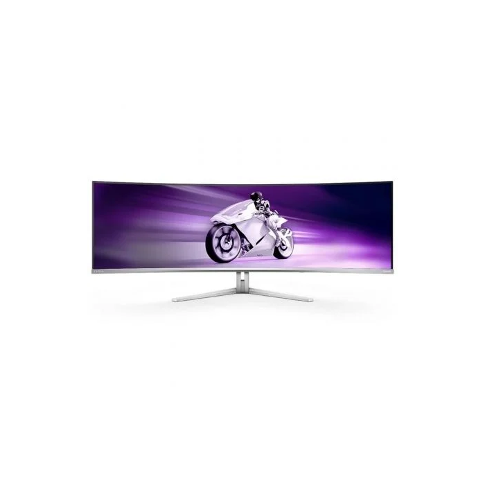 Philips Evnia 8000 49M2C8900L Monitor Gaming Ultrapanorámico Curvo 49" Dual QHD 0.03ms 144Hz QD-OLED HDR TrueBlack 400 DTS Sound Blanco