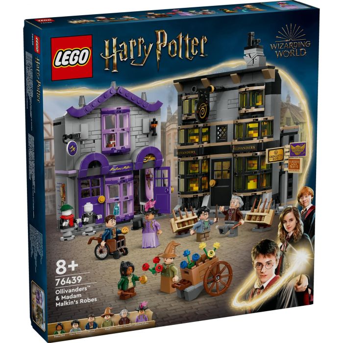 LEGO 76439 Harry Potter Ollivander y Madame Guipure: Prêt-à-porter para Magos y Hechiceras 7