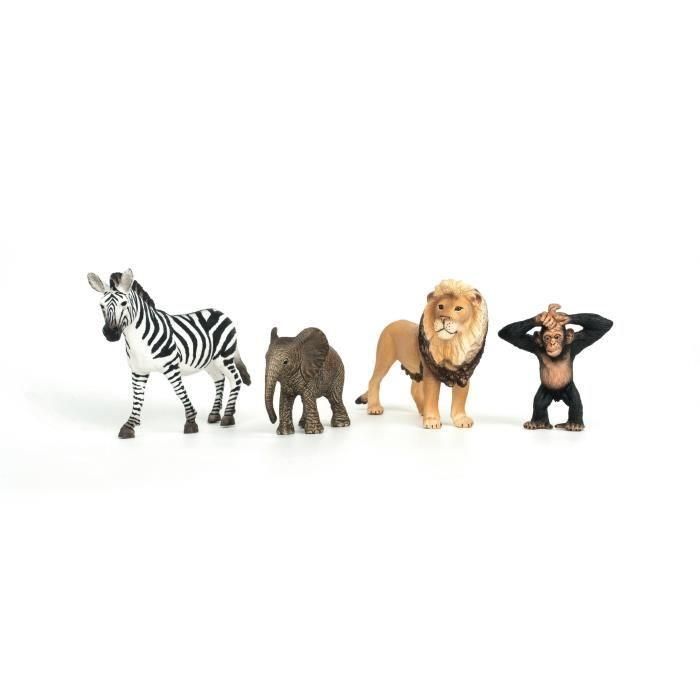 Mis primeros animales africanos, figuras de animales, SCHLEICH 42721 Vida salvaje, a partir de 5 años 1