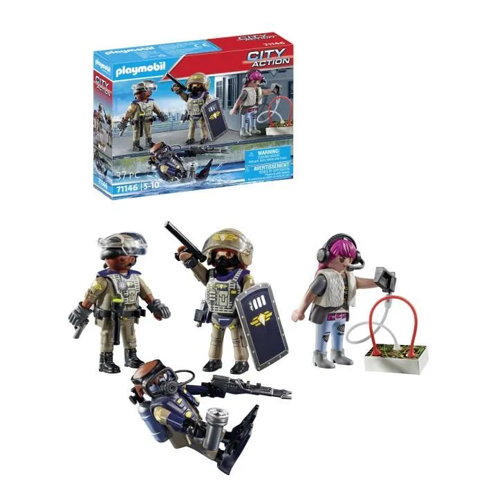 Playmobil Figuras Fuerzas Especiales City Action 4
